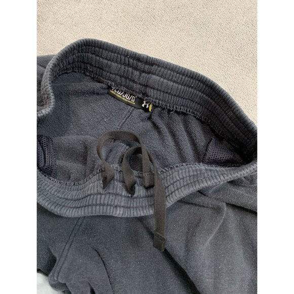 Under Armour Boys Youth Large Black Fleece Sweatpants Workout athletic joggers - Picture 8 of 10